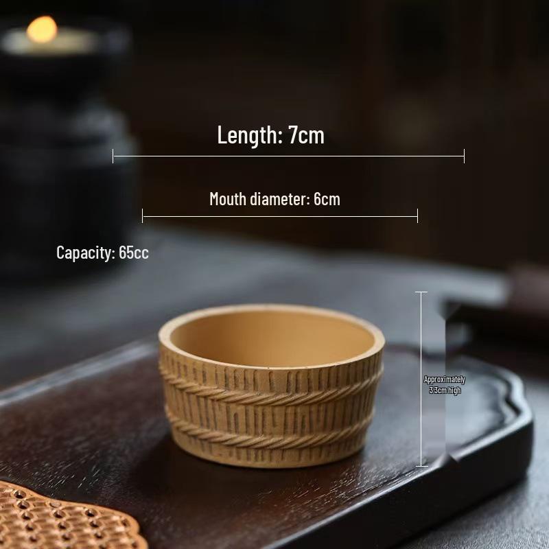 Yixing Zisha Tea Pet - Lying Flat Pig Zodiac Bathtub Ornament