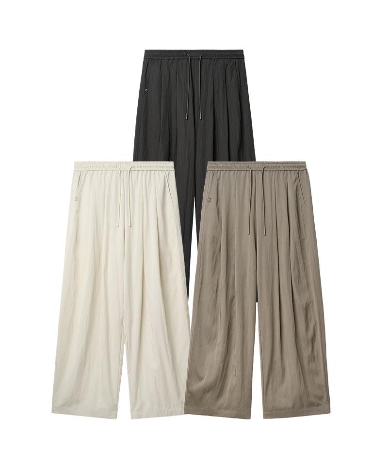 LIFEWORK Women'S) Lw3 Double-Pleat Wide Pants