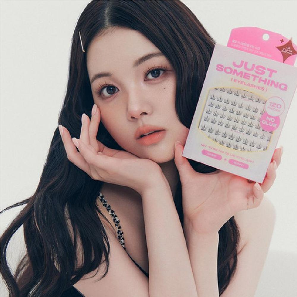JUST SOMETHING [1+1][Just Something] My Type No-Glue Eyelash Basic Bunny 01 Deep Black_01 Deep Black