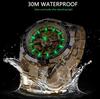 Forsining Hot Gold Men Automatic Mechanical Watches Luxury Skeleton Men's Gift Watch Stainless Steel Wristwatches Luminous