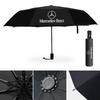 Car For Mercedes-Benz AMG Car Logo Automatic Folding Windproof Sunshade Umbrella For Mercedes Benz C180 C200 C260 C300 W108 W124 OU2