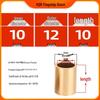 Self-Lubricating Oil-Impregnated Copper Bearing Bushing, Inner Guide 3-5, 6-8, 10-14, 15-32