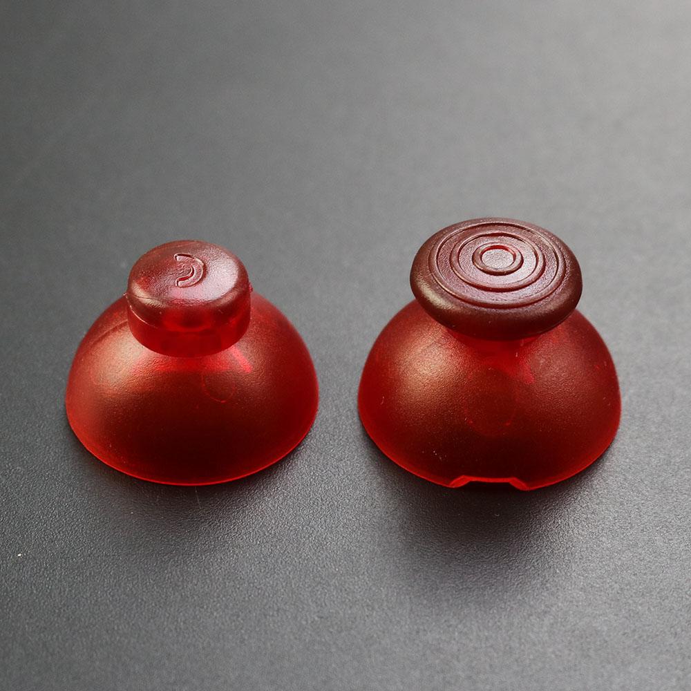JCD 1 Pair Left And Right 3D Analog Joystick Thumb Stick Silicone Cap For GameCube For NGC GC Controller Repair Part Replacement