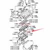 6G75 24V Engine Parts Intake And Exhaust Manifold Gasket For Pajero Montero V67W V77W V87W V97W MR561584