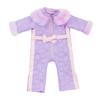 Bowknot Winter Overalls for 16/18 Inch Girl Doll Long Coat Girls Birthday Gifts