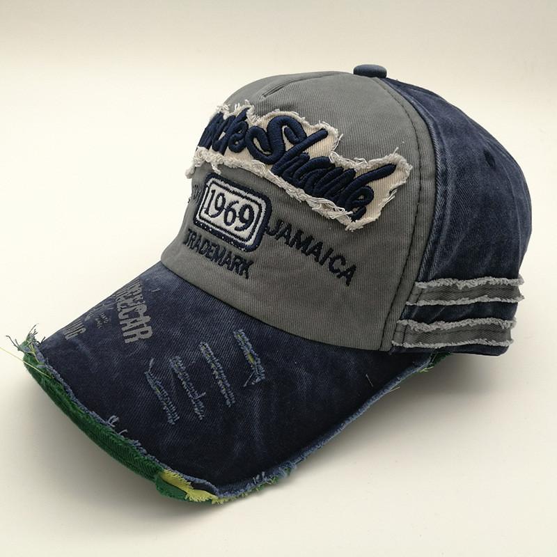 Fashion Letter Embroidered Baseball Cap With Wide Brim For Outdoor Casual Wear