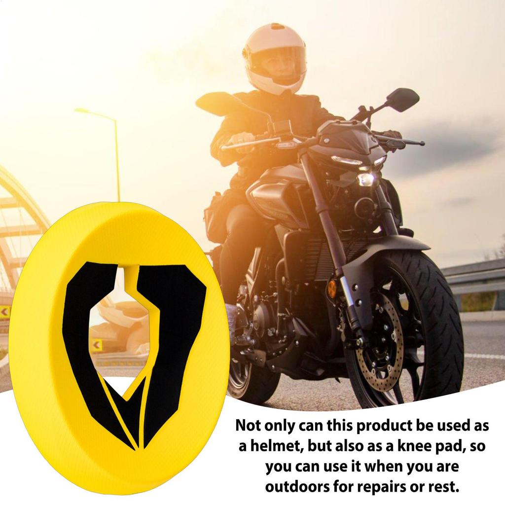 Helmet Support Pad Portable Motorcycle Helmets Stand Scratch-resistant Helmet Donut Ring Service Pad Accessories Dirtbike