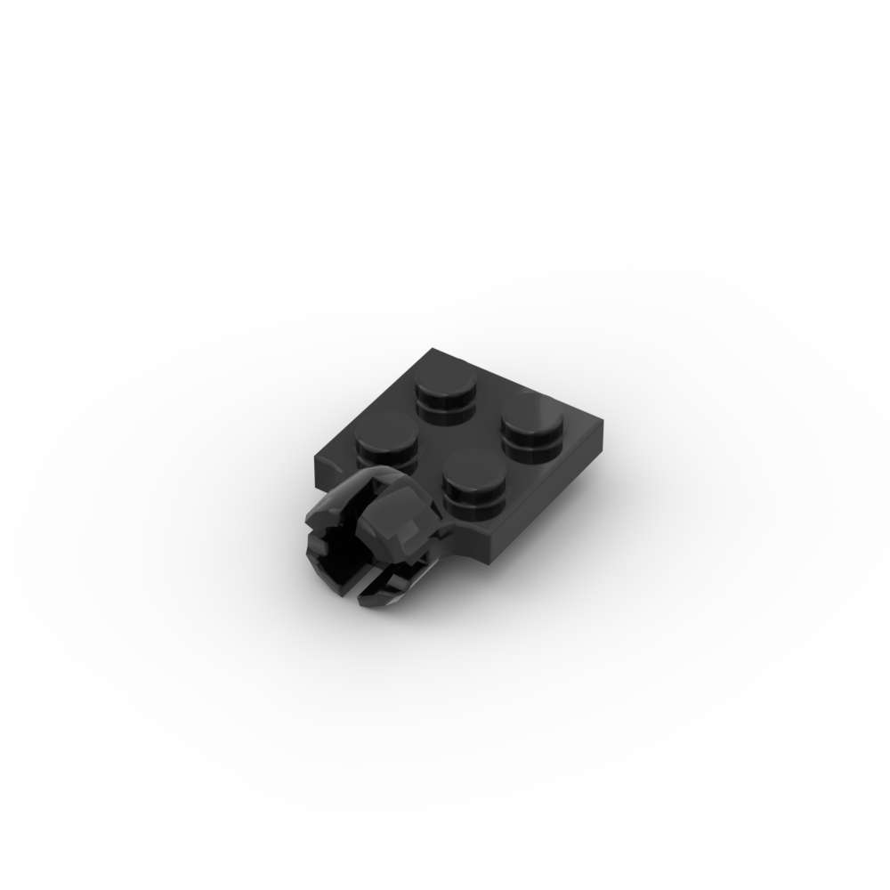 

Non-Toxic Moc 10Pcs 3730 High-Tech Modified 2X2 With Tow Ball Building Blocks Kit Diy Plate Socket Brick Idea Toy Children Birthday Gift