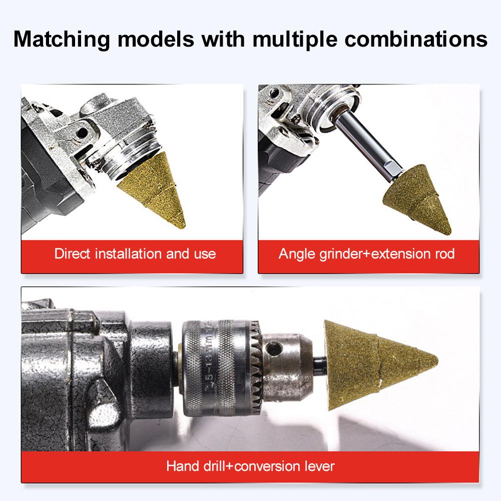 Grinding Wheel Conical Diamond Grinding Wheel Chamfering Drill Bit M10  Engraving Polishing Trimming Suitable For Stone Tile