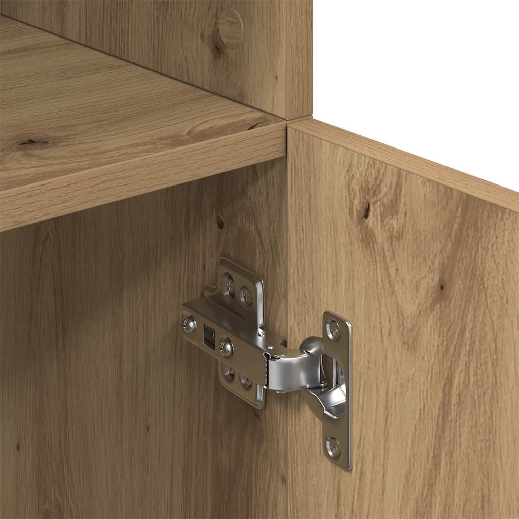 Kitchen Cabinet Artisan Oak 57 X 41.5 X 131.5 Cm Particle Board