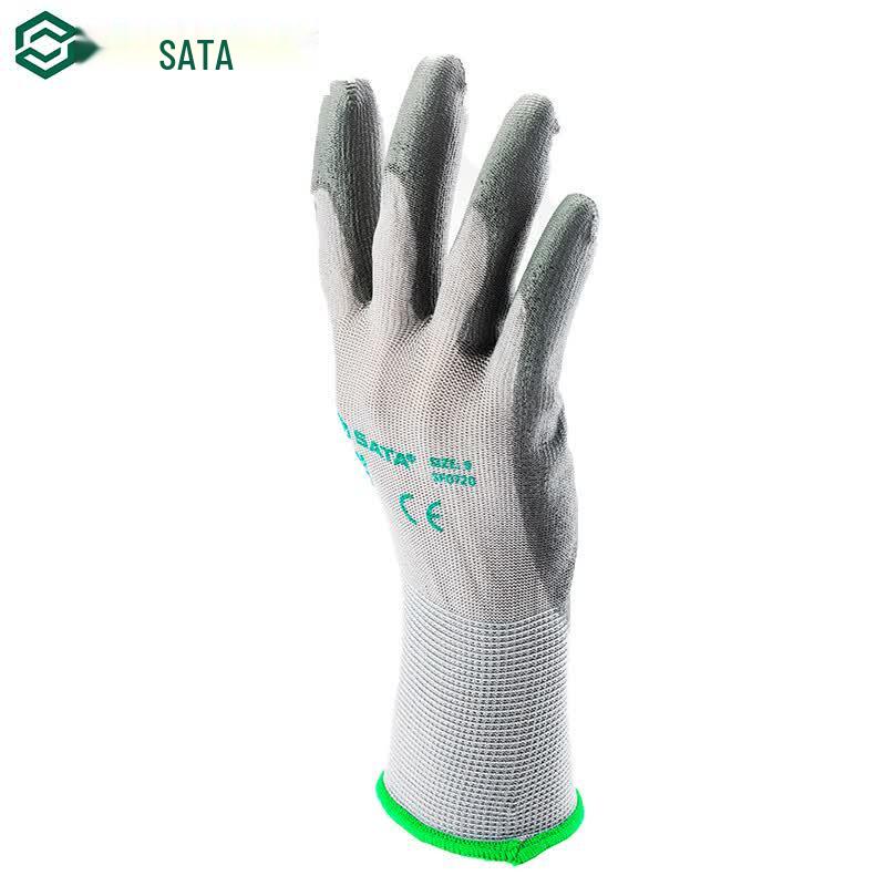 SATA SF0720 PU Dipped Work Gloves 9 inches