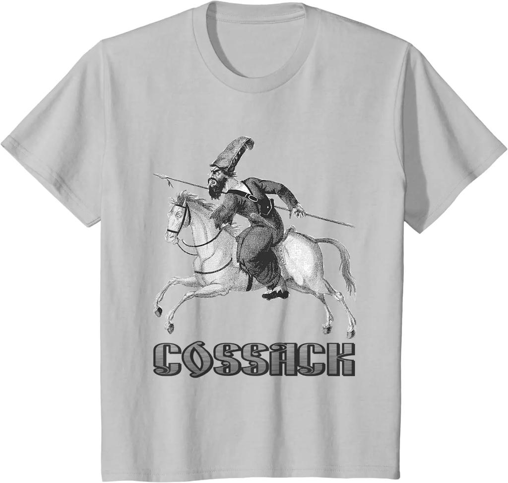 Cossack Russia Russian Slav Slavic T-Shirt. Summer Cotton Short Sleeve O-Neck Mens T Shirt New S-3XL