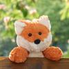Apricot Lamb Flower Fox Plush Soft and Fluffy Flower Fox Suitable for Boys and Girls Toy, Cute, 20cm,