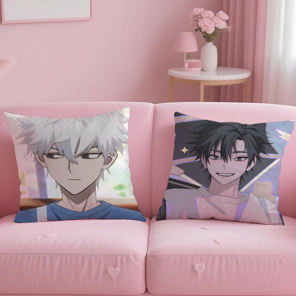 popular anime LINK CLICK Cushion Cover Soft & Easy-Wash Pillow Case – Versatile for Couch, Bed, Travel and Office