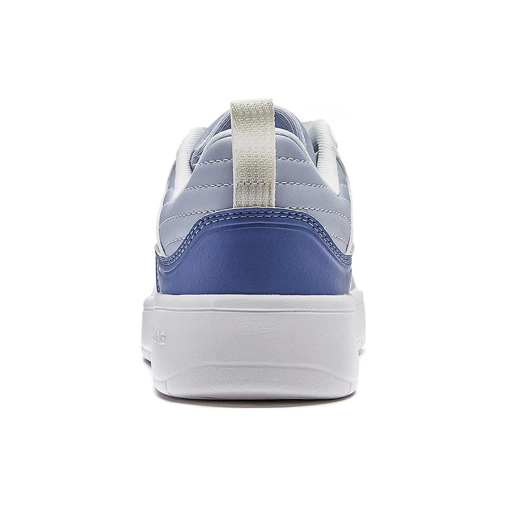 Li Ning Xingchu Abrasion Resistant Low top Skateboard Shoes Women's White Blue AGCT406-3