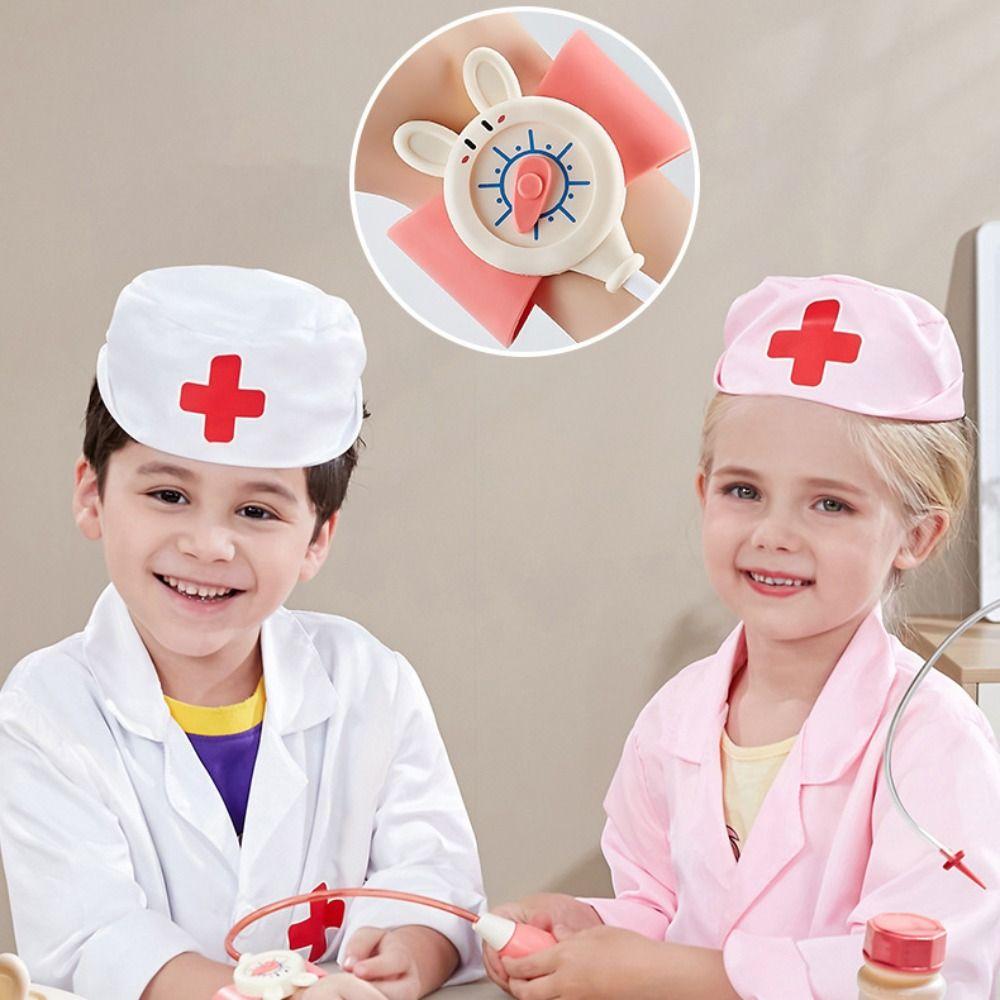 Educational Game Doctor Pretend Role Play Kit Nurse Tools Bag Toys  Kids Gift