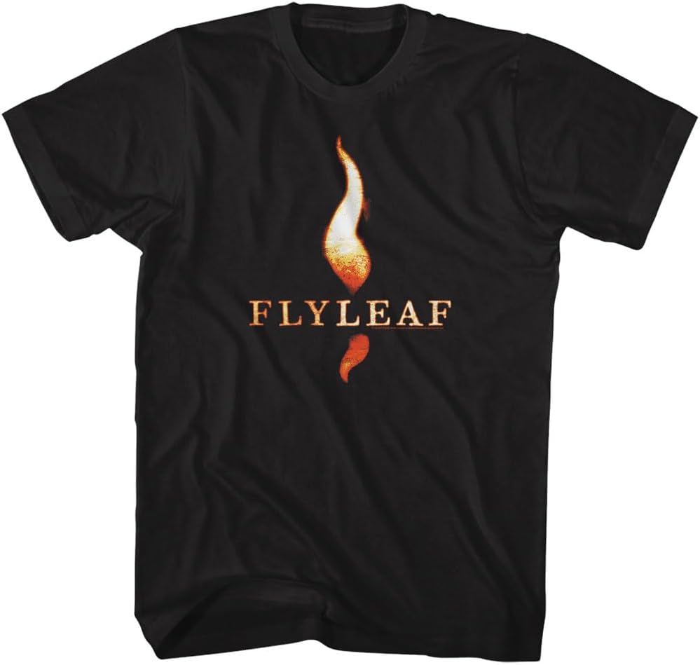 Flyleaf Fire Logo Black T-shirt