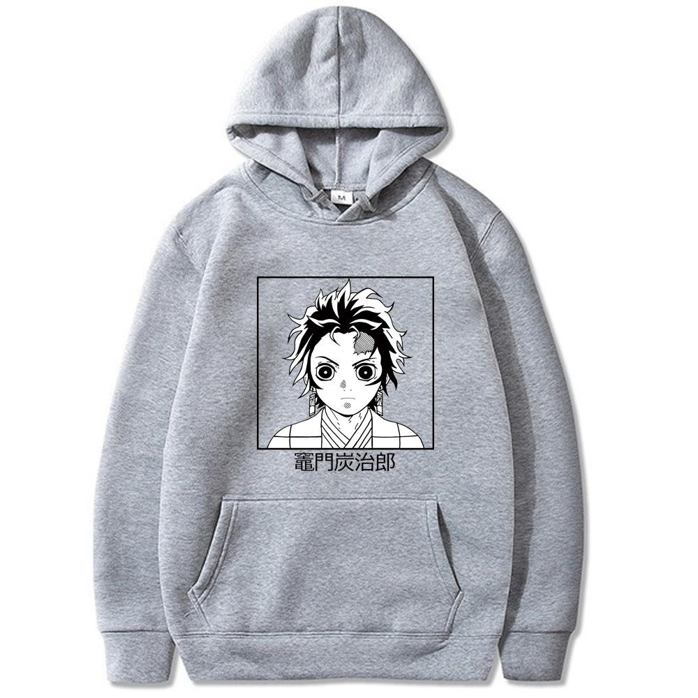 

Kamado Tanjirou Printed Autumn Winter Men Hoodie Brand Hoody Y2K Clothes Vintage Casual Unisex Long Sleeve Pullovers 3XL