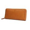 Dakota Long Wallet with Round Apego Zipper, Series, Camel, DA-35271-45