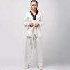 Breathable Cycling Jersey Taekwondo Training Uniform Short Long Sleeve Suit Adults Kids Competition Embroidery Custom