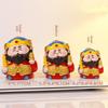 Mythology Wealth God Resin Car Decor Feng Shui Gift For Prosperity And Good Fortune