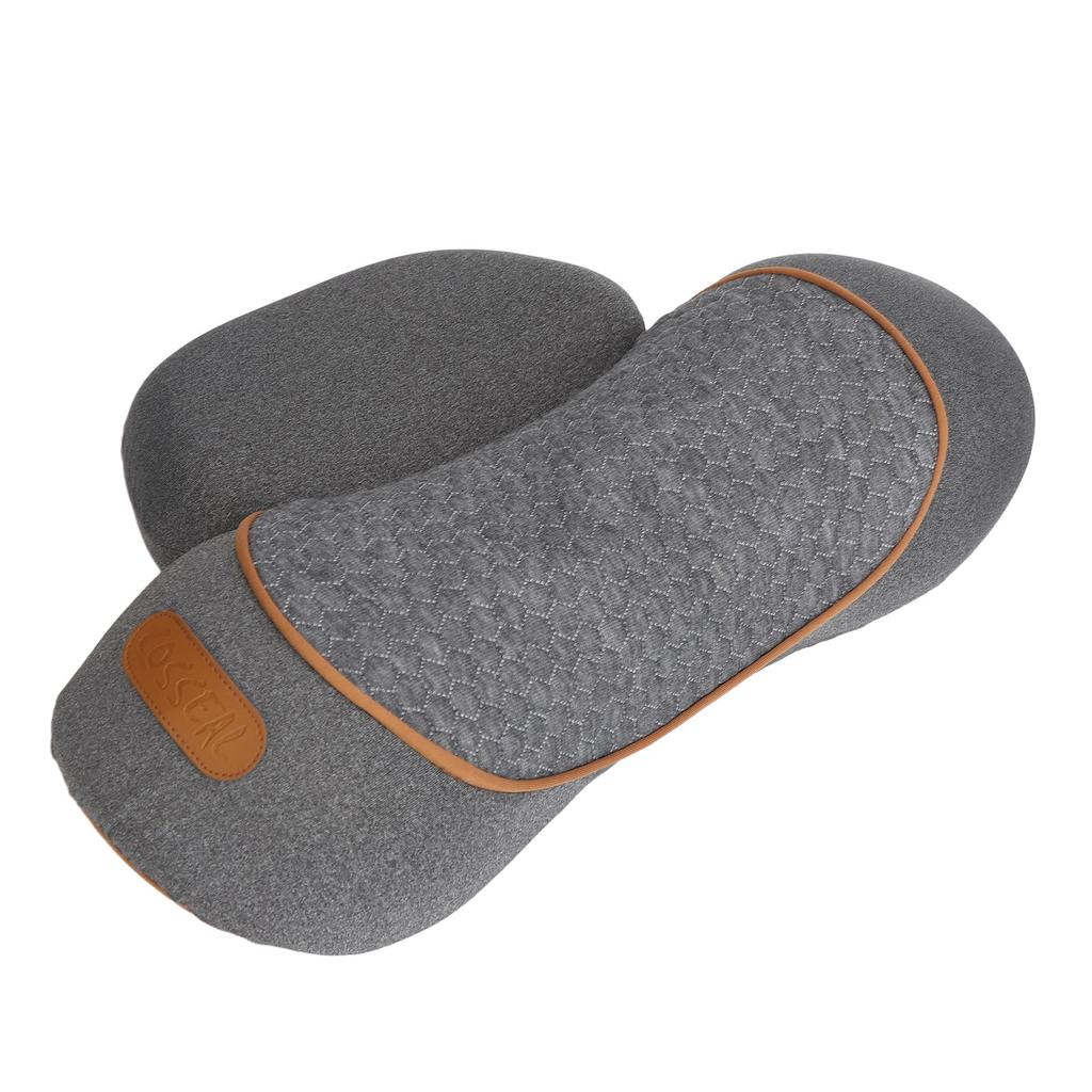 Подушка-массажер для шеи с подогревом, эргономичная USB-вибрация, горячие компрессы, шейное вытяжение