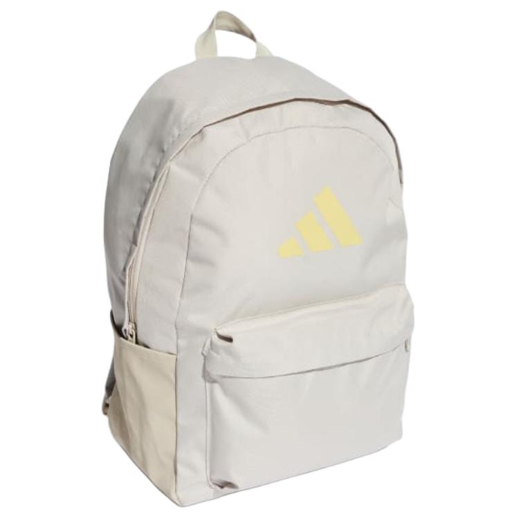 Adidas Polyester Backpack Unisex Aluminum Oxide & Pink & Yellow Adidas IS7057