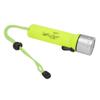 3W Diving Flashlight Yellow Professional Magnetic Switch Waterproof High Brightness LED Underwater