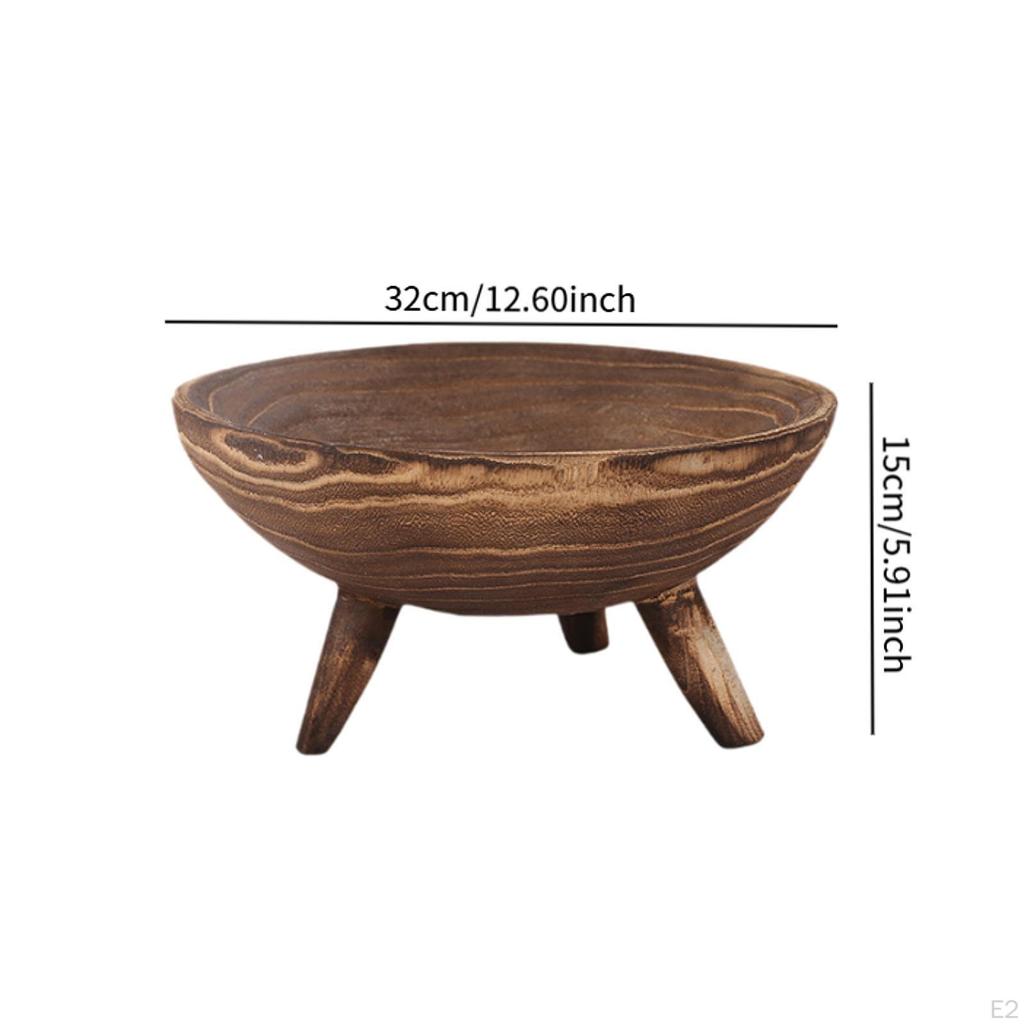 3-Legged Flower Pot, Versatile for Plants, Stable Base, Fruit Bowl