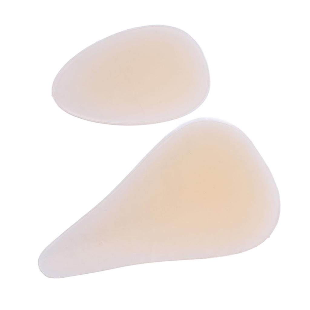 2pcs Silicone Swimming Underwear Concealer Self Adhesive Insert Concealer for Swimsuit Bikini