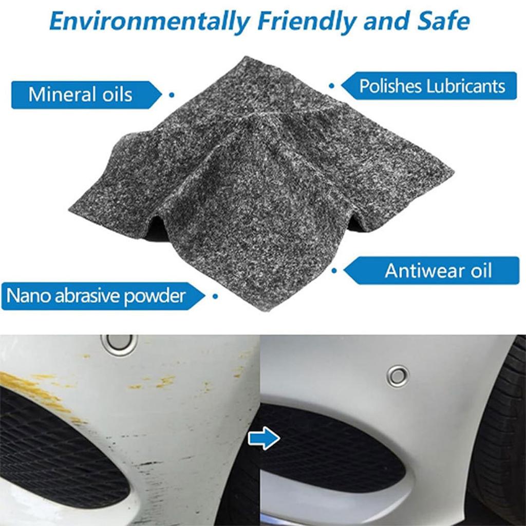 Nano Cloth Car Scratch Remover, New Nano Cloth Car Scratch Remover, Nano Cleaning Cloth Scratch Remover For Vehicles Car Paint Deep
