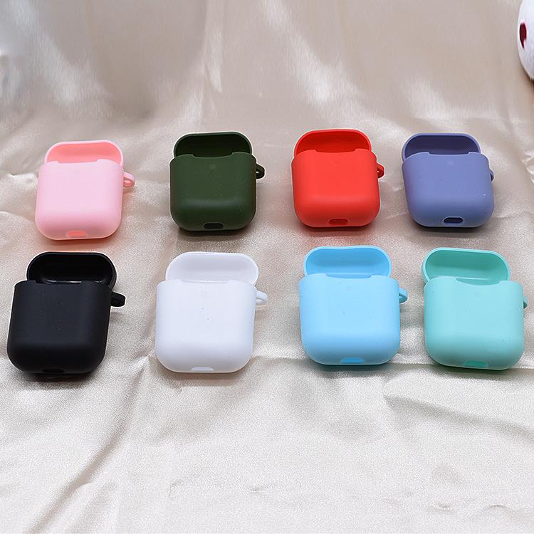 AirPods 2 Silicone Protective Case - Apple Earphone Cover
