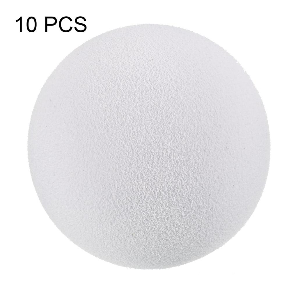PATIKIL Golf Foam Balls, Pack of 10, EVA Sponge, 42mm Outer Diameter, for Exercise, Flight, Swing Practice, Outdoor & Indoor Training, White
