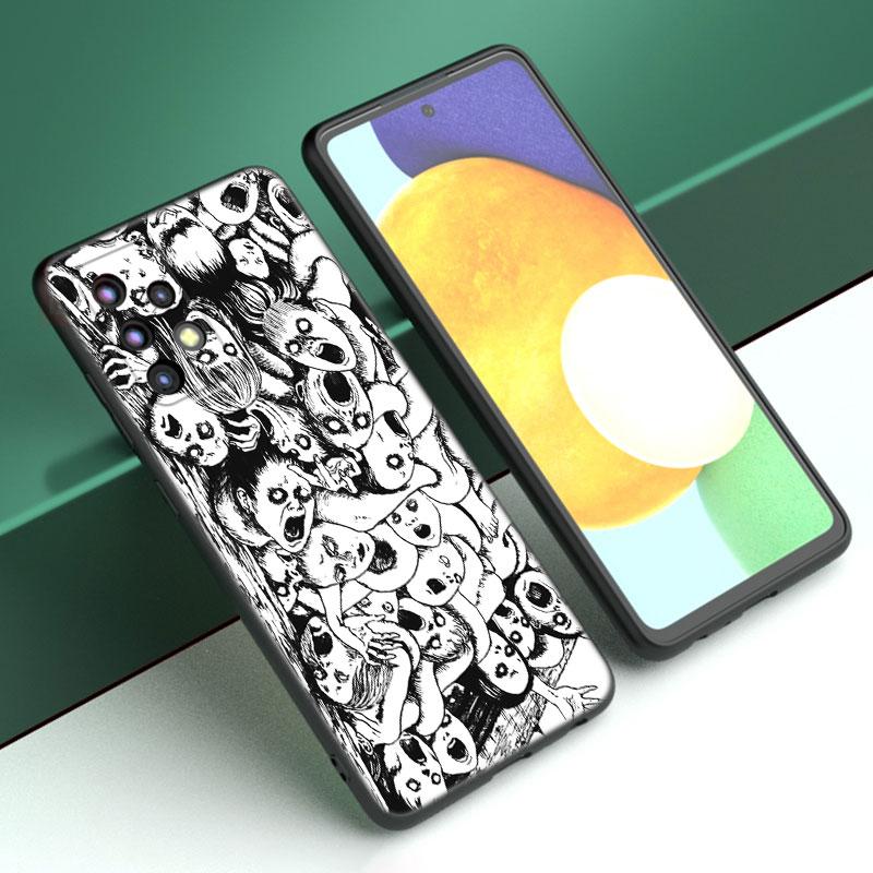 Japanese Horror Manga Phone Case For Samsung A13 A22 A24 A32  A23 A25 A34 A35 A52S A53 A54 A55 A73 A12 A14 A15 A31 A33 A50 A51