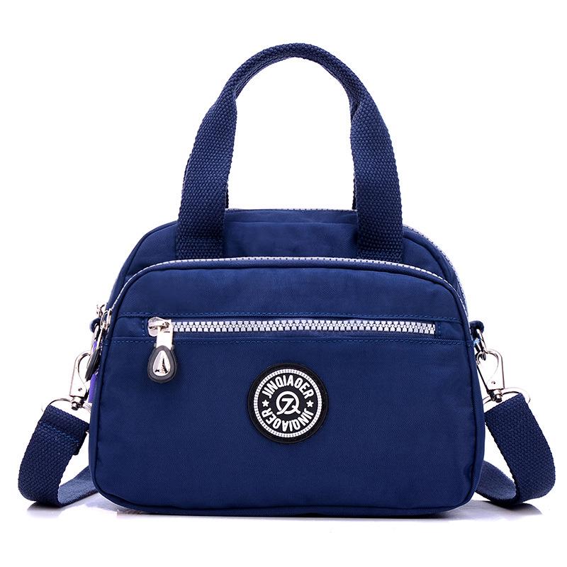 Female Bag 2022 New Fashion Handbag Shoulder Messenger Bag Lightweight Washable Nylon Leisure Small Bag KTB