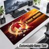Προσαρμοσμένο Mouse Pad με Όνομα Κείμενο Cristiano Ronaldo Εξατομικευμένο Επιτραπέζιο Pad Για Εργασία Και Παιχνίδια