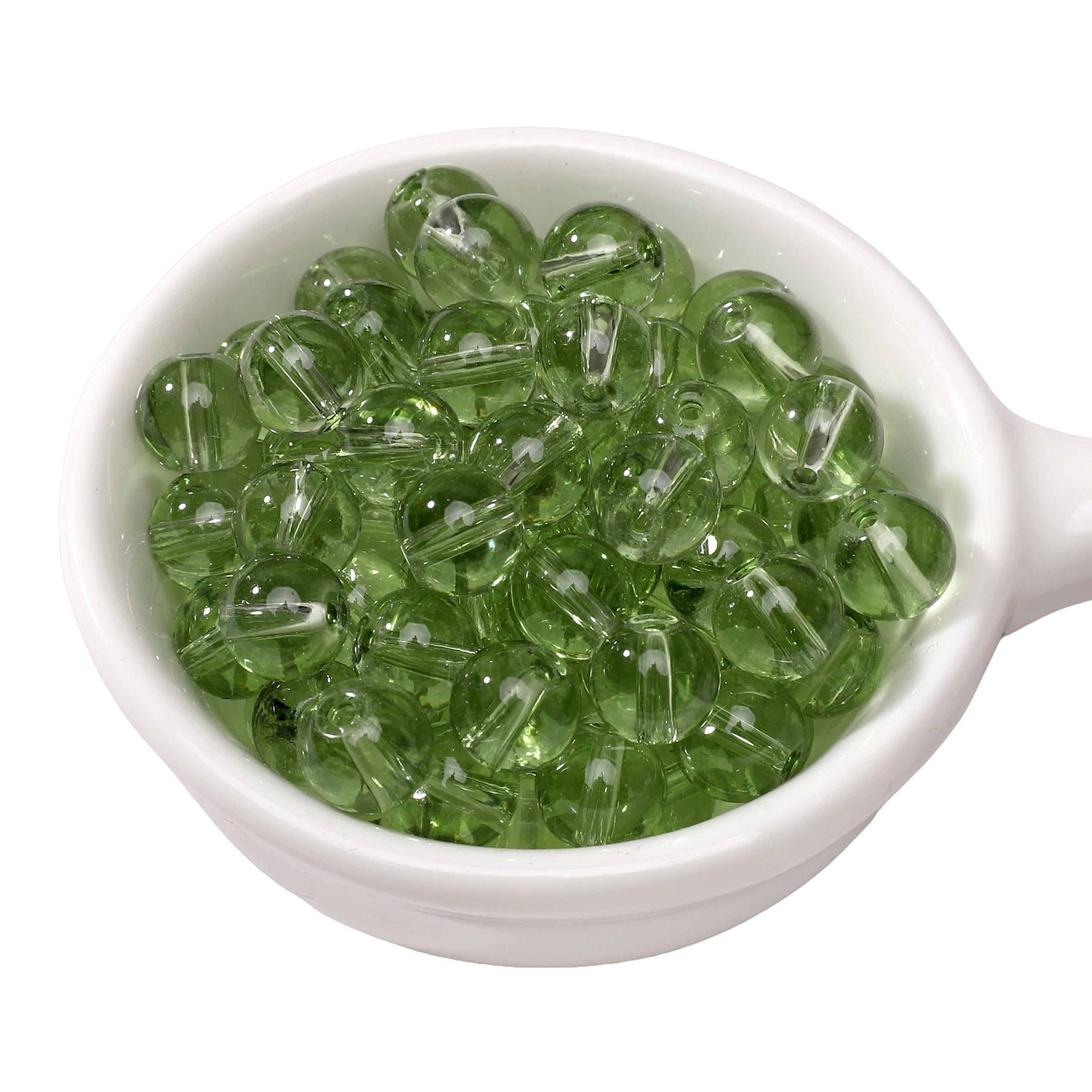 

20-50 шт. Высокопрозрачные стеклянные бусины, россыпные бусины-разделители для изготовления ювелирных изделий, для самостоятельного изготовления браслетов и ожерелий 8mm 30pcs глубокий/зелёный