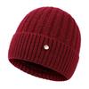 Middle-aged Old Man Hat Female Autumn and Winter Mother-in-law Wool Hat Piled and Thickened Rabbit Hair Warm Elderly Knitted Hat