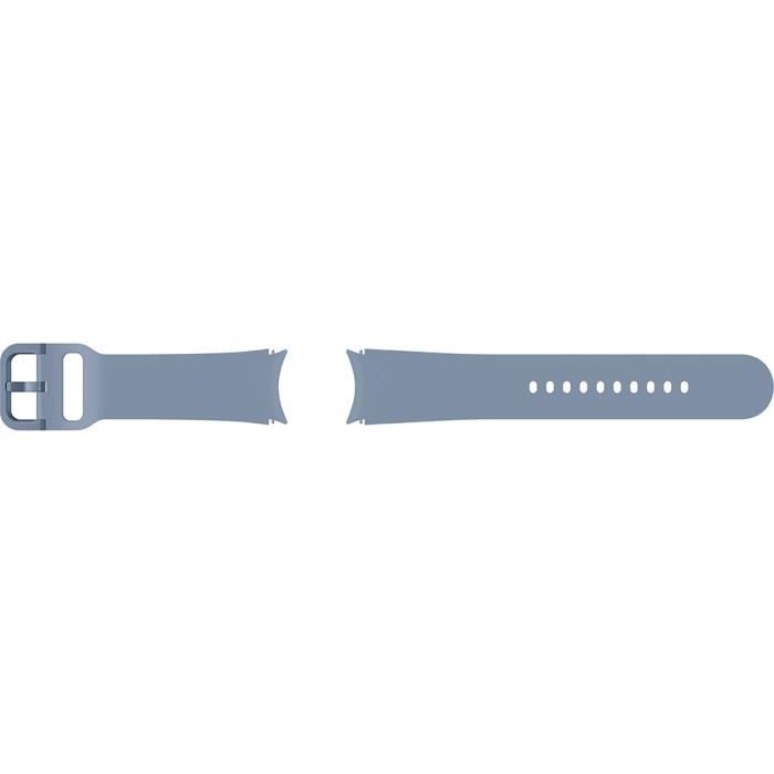 Bracelet de montre - samsung - galaxy watch4/watch5 - silicone - bleu - compatible avec galaxy watch5/classic