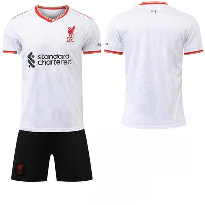 2024-25 Liverpool 2nd Away Jersey #11 Salah #4 Van Dijk #11 Jota Football Jerseys