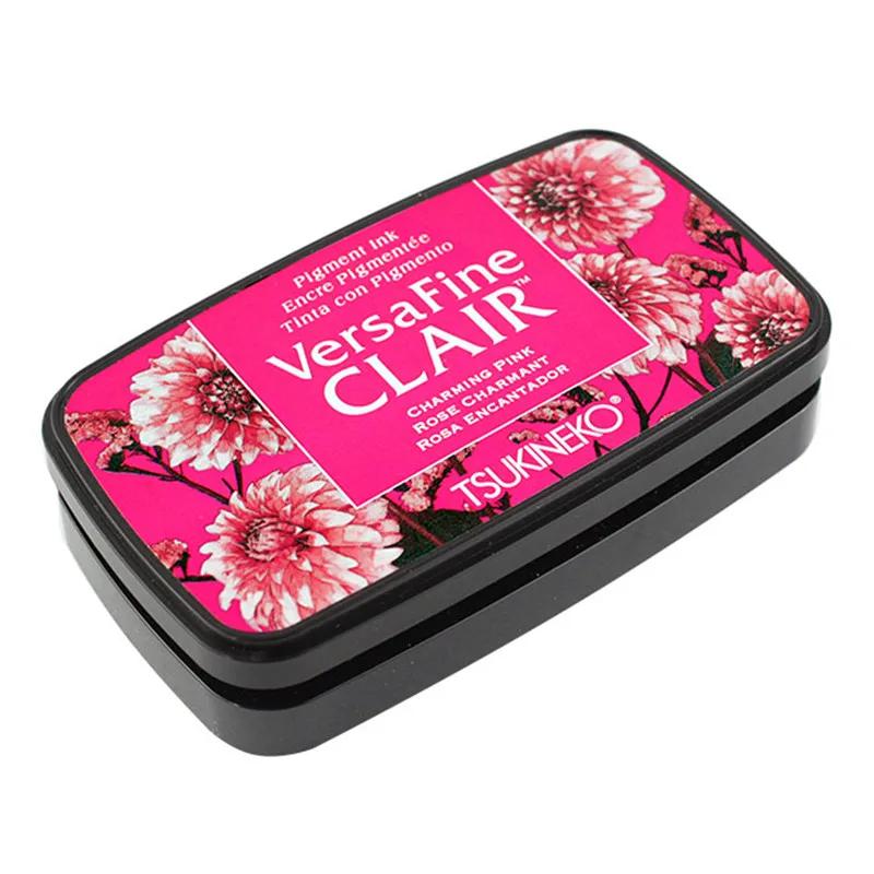 24 Color Ink Pad Tsukineko VersaFine CLAIR Quick Dry Detail Ink Pad / Making Greeting Cards / Smearing Stamps