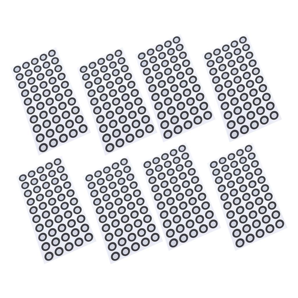 500 Pcs 3D Scanning Marker 6mm ID 10mm OD Reference Point Diffuse Reflection Markers 3D Scan Trackin