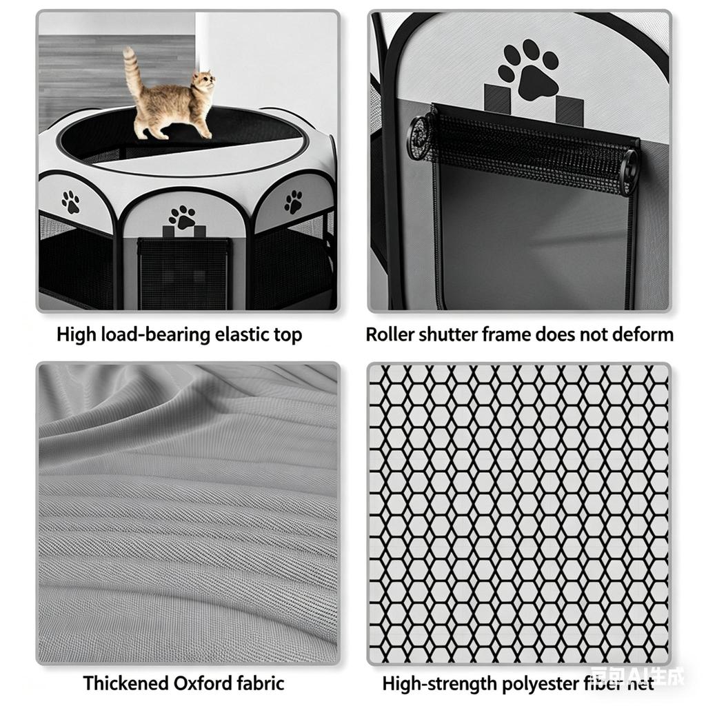 Cat maternity room winter birth nest installation-free folding cat nest