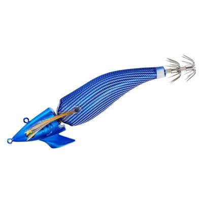 Daiwa Emeraldas Amorous Joint Squid Purple 3.0 Lure, Purple-Striped