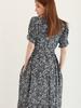 MONTEETH Dream Dress Floral Navy