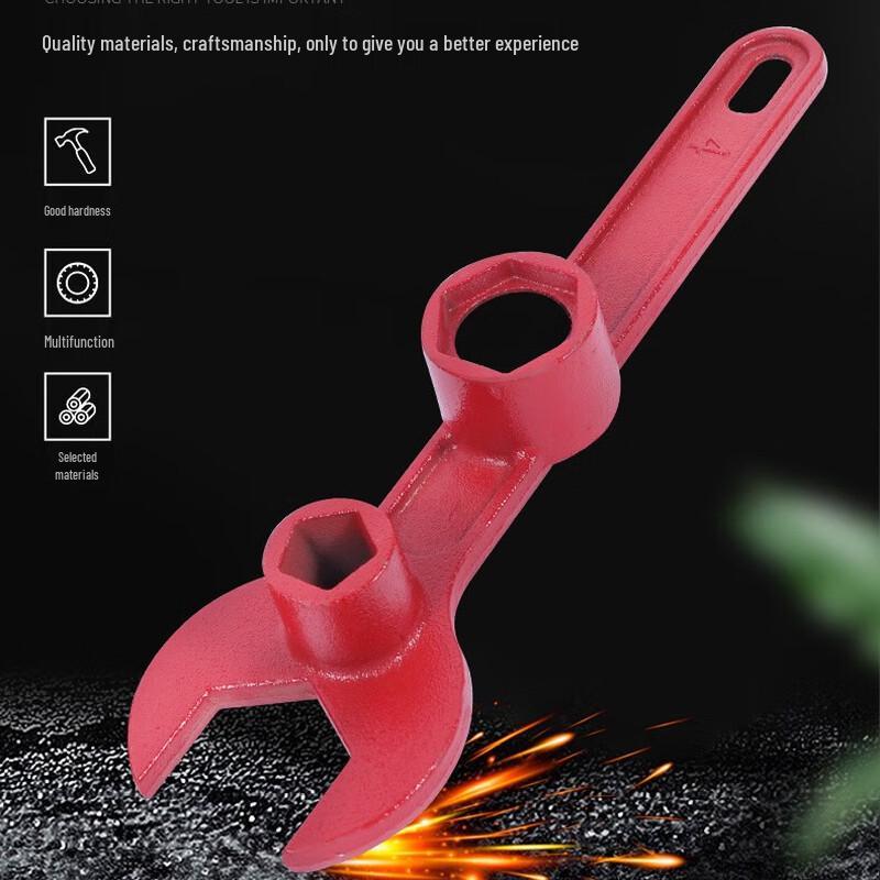DAXTE Heavy-Duty Fire Hydrant Wrench Standard