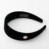 TATIANA Celia Pearl Velvet Hair Band_HB0103