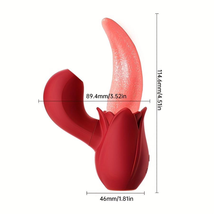 2 In 1 Lick Suck Vibrators For Women Licking Tongue Clitoris Stimulator G Spot Massager Vagina Sucking Female Orgasm Sex Toys