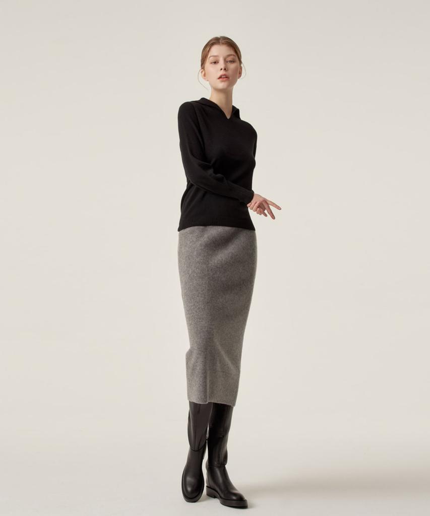 TACET Cashmere Blended Low Skirt
