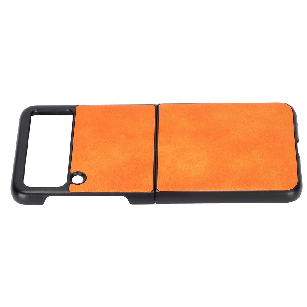 Lychee Pattern Leather Phone Cover Full Protection Shockproof for Samsung Galaxy Z Flip 3